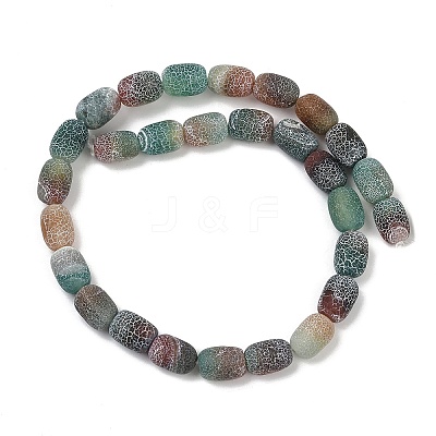 Natural Weathered Agate Beads Strands G-NH0047-B01-01-1