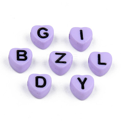 Opaque Acrylic Enamel Beads MACR-S273-37E-1