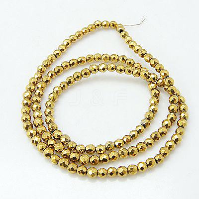 Non-Magnetic Synthetic Hematite Beads Strands X-G-E001-13-1