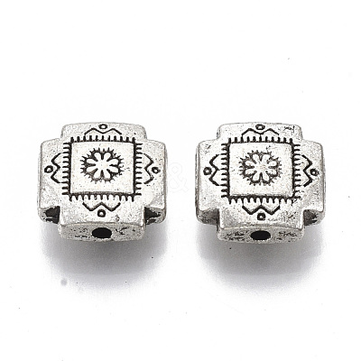 Tibetan Style Alloy Beads TIBE-S320-130AS-LF-1