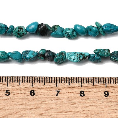 Natural HuBei Turquoise Bead Strands G-H345-A01-05-1