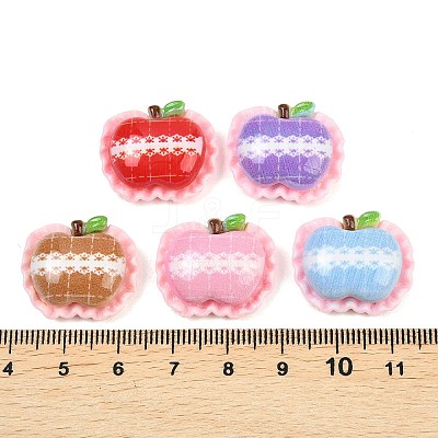 Opaque Resin Cabochons RESI-C067-01D-1