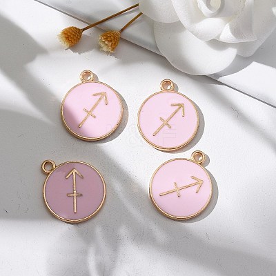 Alloy Enamel Pendants LS-X-ENAM-S124-01A-09F-1