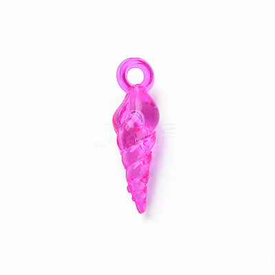 Transparent Acrylic Pendants MACR-N013-046-A01-1