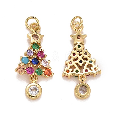 Cubic Zirconia Pendants LS-KK-E262-07G-1