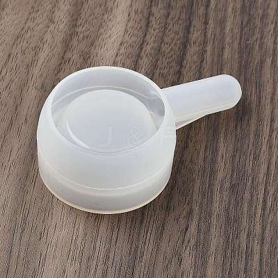 Flat Round with Handle DIY Silicone Candlesticks Molds SIMO-G010-02C-1