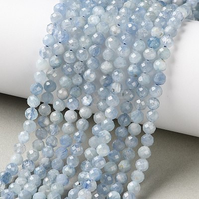 Natural Kyanite Beads Strands GG-CBA4941-A01-4mm-02-1