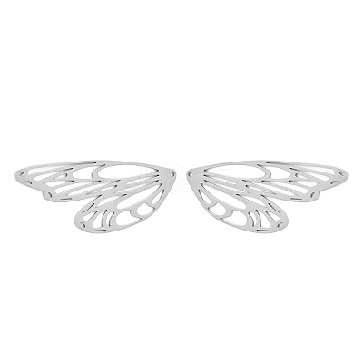 304 Stainless Steel Pendants STAS-WH0033-06P-1