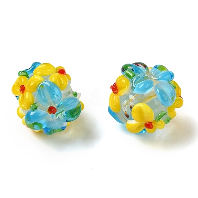 Handmade Lampwork Beads LAMP-B025-03B-19-1