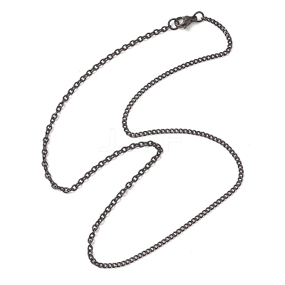 304 Stainless Steel Cable Chain Twisted Chain Necklaces for Women Men NJEW-JN05818-1