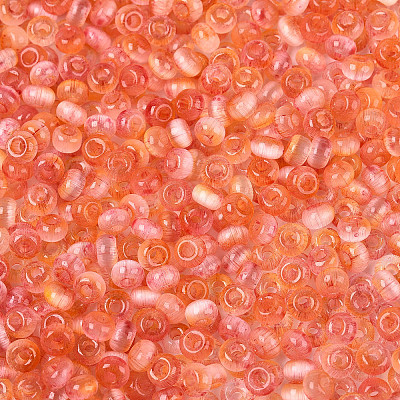 Imitation Cat Eye Glass Seed Beads SEED-N007-31C-1