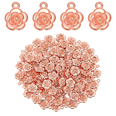 100Pcs Alloy Pendants FIND-ME0003-34-1
