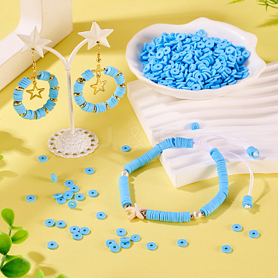 100G Handmade Polymer Clay Beads CLAY-TA0001-77C-1