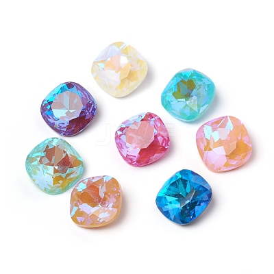 Glass Rhinestone Cabochons RGLA-I002-B06-1