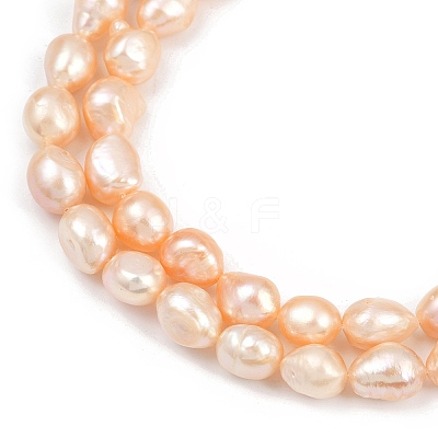 Natural Cultured Freshwater Pearl Beads Strands PEAR-P064-20K-04C-01-1