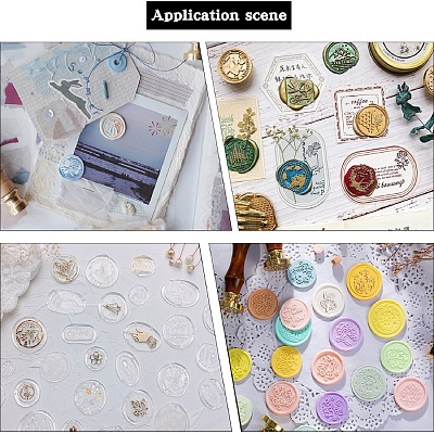 Wax Seal Stamp Set AJEW-WH0208-419-1