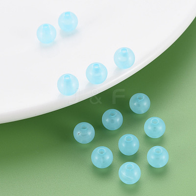 Imitation Jelly Acrylic Beads MACR-S373-66-EA08-1