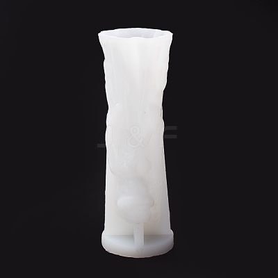 DIY Halloween Theme Ghost Bridegroom-shaped Candle Making Silicone Statue Molds DIY-D057-06A-1
