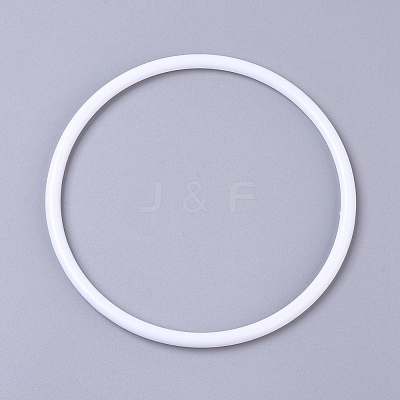 Hoops Macrame Ring DIY-WH0157-47D-1