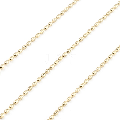 Brass Oval Ball Chains CHC-M025-60G-1