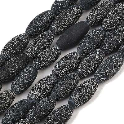 Natural Weathered Agate Beads Strands G-K261-08A-1