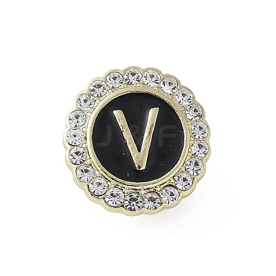 Letter Enamel Pins JEWB-S042-03V-G-1