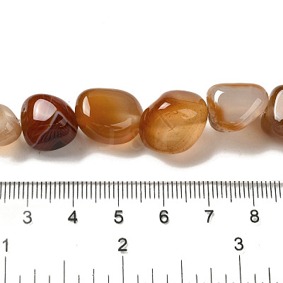 Natural Red Agate Beads Strands G-NH0017-B03-04-1