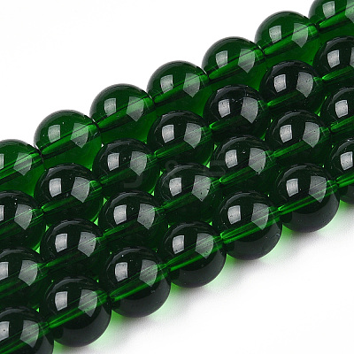 Transparent Glass Beads Strands LS-GLAA-T032-T8mm-22-1