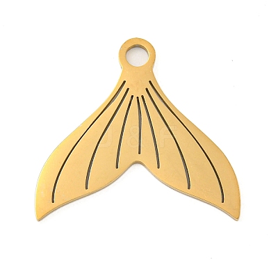 Ion Plating(IP) 304 Stainless Steel Pendants STAS-B056-10G-06-1