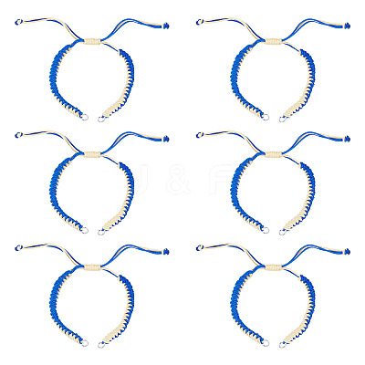 Nylon Thread Bracelets Making AJEW-TAC00105-1