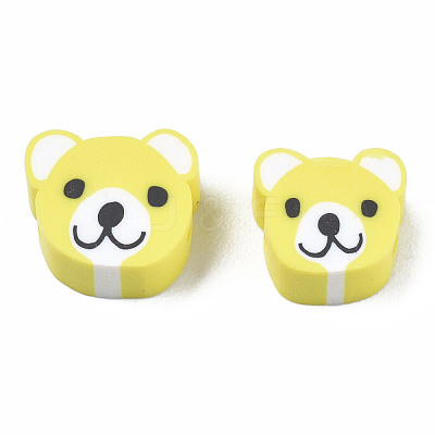 Handmade Polymer Clay Beads LS-CLAY-S096-004A-1