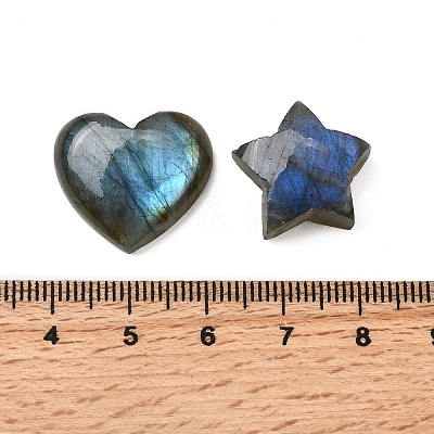 Natural Labradorite Cabochons G-B149-01-1