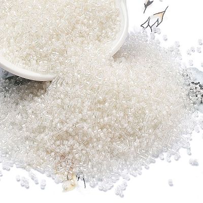 Transparent Inside Colours Glass Seed Beads X1-SEED-H003-04A-1