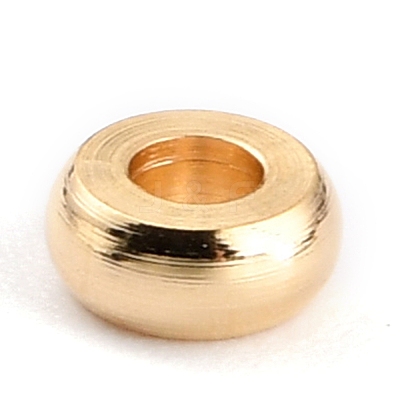 Brass Beads KK-O133-317C-G-1