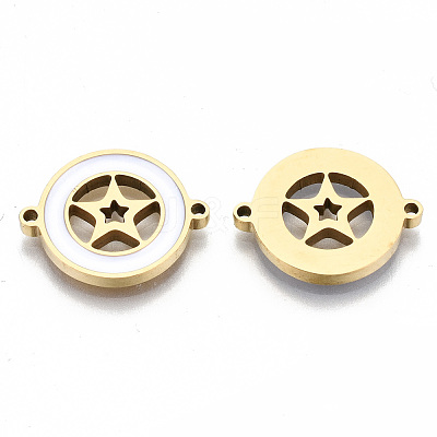 304 Stainless Steel Enamel Links Connectors STAS-S080-009G-A-1
