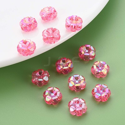 Transparent Acrylic Beads MACR-S373-06-C08-1