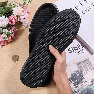 Anti Skid Synthetic Rubber Shoes Bottom Heel Sole FIND-WH0816-097D-1