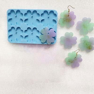 Clover Pendant Silicone Molds DIY-F109-17-1