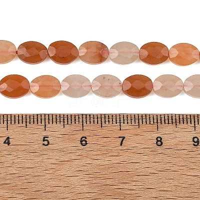 Natural Red Aventurine Beads Strands G-H349-A01-19-1