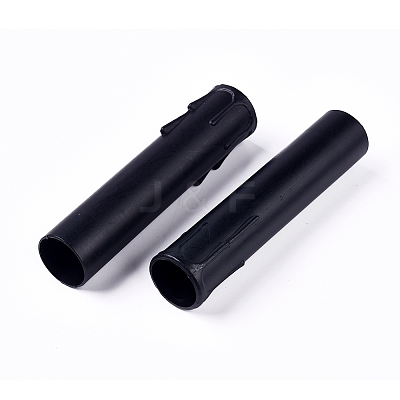 Plastic Candle Light Socket Covers X-DIY-WH0158-38B-1
