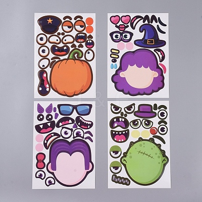 Halloween Decorating Stickers DIY-I027-06-1