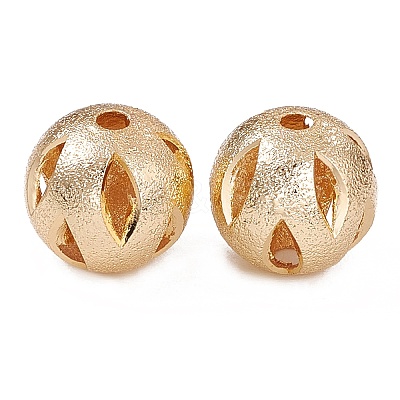 Rack Plating Brass Beads KK-G455-06C-LG-1