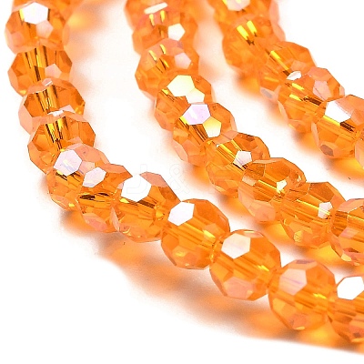 Transparent Glass Beads EGLA-A035-T4mm-B05-1