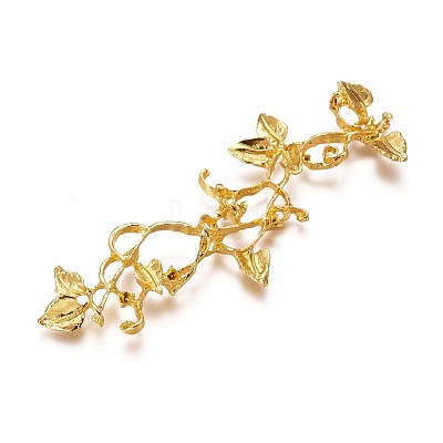 Electroplated Alloy Rhinestone Settings X-PALLOY-I176-01G-1
