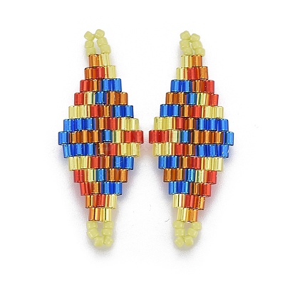 MIYUKI & TOHO Handmade Japanese Seed Beads Links SEED-E004-I28-1