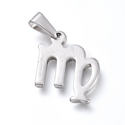 Non-Tarnish 304 Stainless Steel Pendants STAS-L210-06E-P-01-1