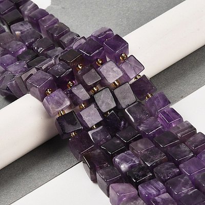 Natural Amethyst Beads Strands G-G053-B05-01-1