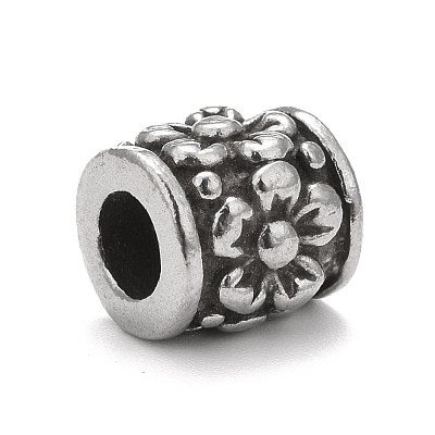 304 Stainless Steel European Beads STAS-G256-22AS-1