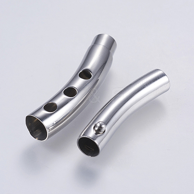 Tarnish Resistant 304 Stainless Steel Bayonet Clasps LS-STAS-P188-07P-5mm-1
