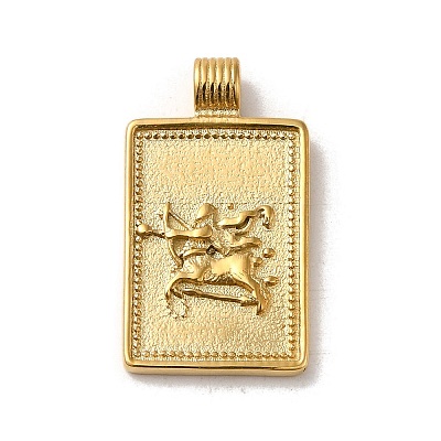 304 Stainless Steel Pendants STAS-L022-306G-07-1